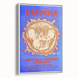 Nirvana Concert Poster - Retro Grunge Art for Music Lovers