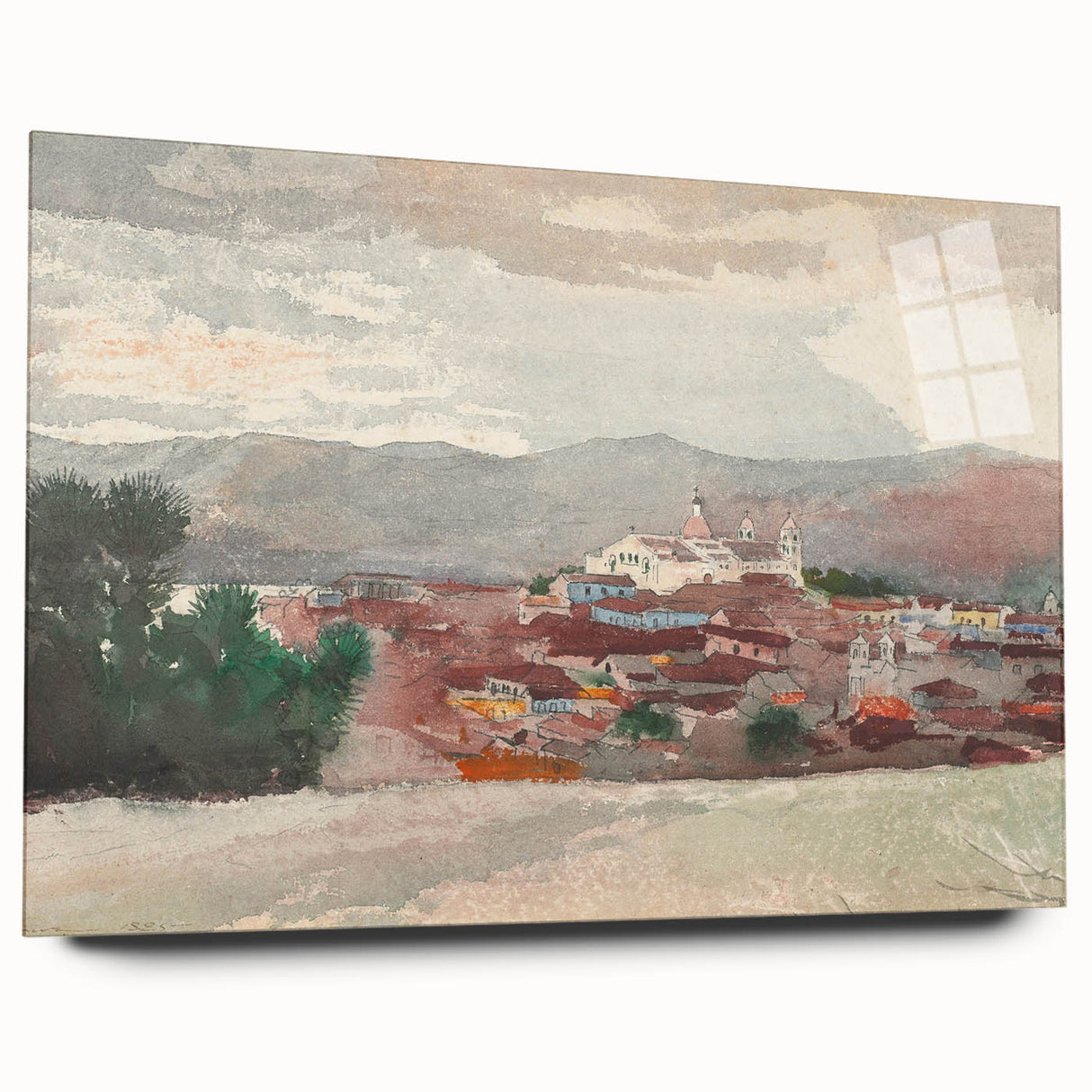 Realism Cityscape Art Print - Santiago de Cuba by Winslow Homer