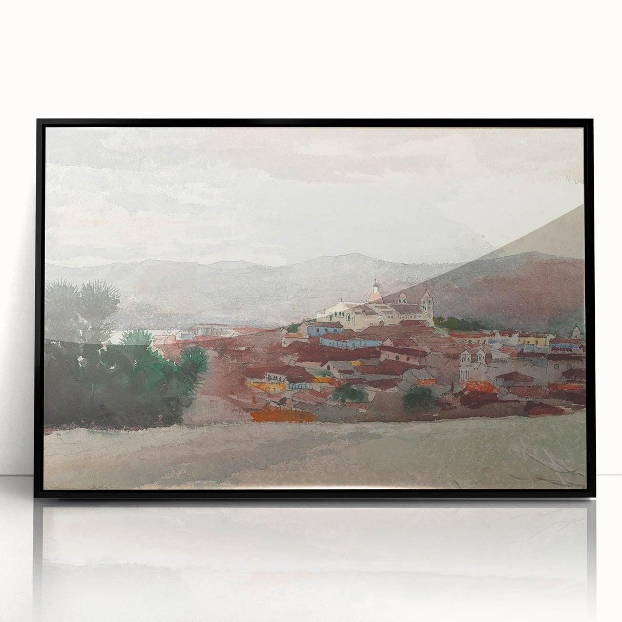 Realism Cityscape Art Print - Santiago de Cuba by Winslow Homer