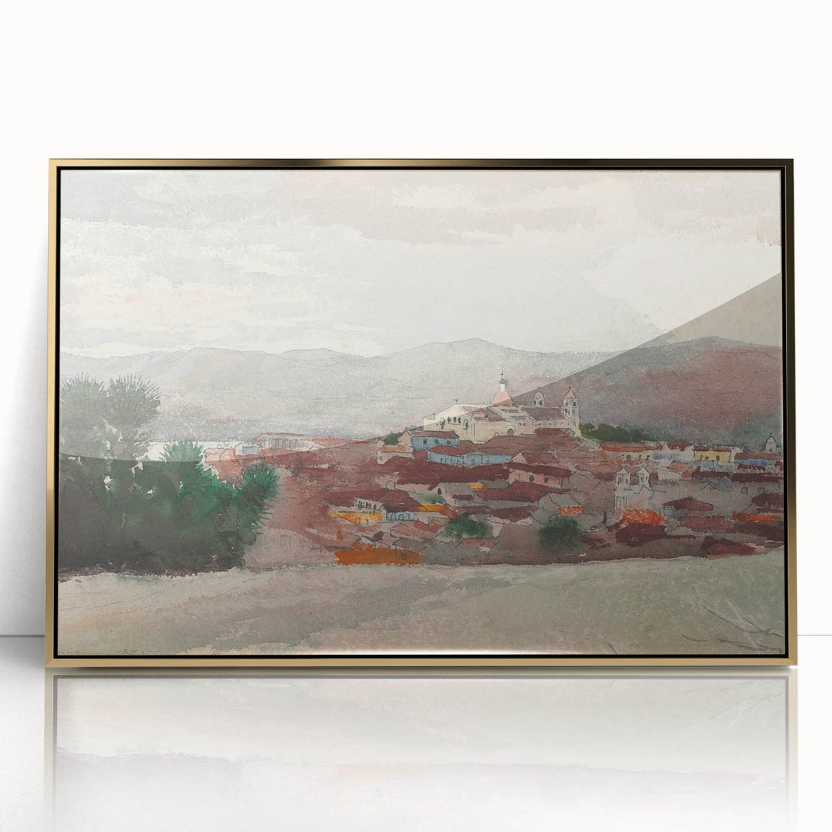 Realism Cityscape Art Print - Santiago de Cuba by Winslow Homer