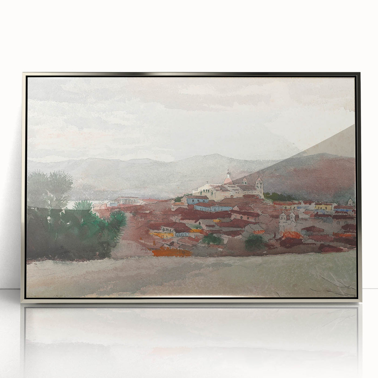 Realism Cityscape Art Print - Santiago de Cuba by Winslow Homer