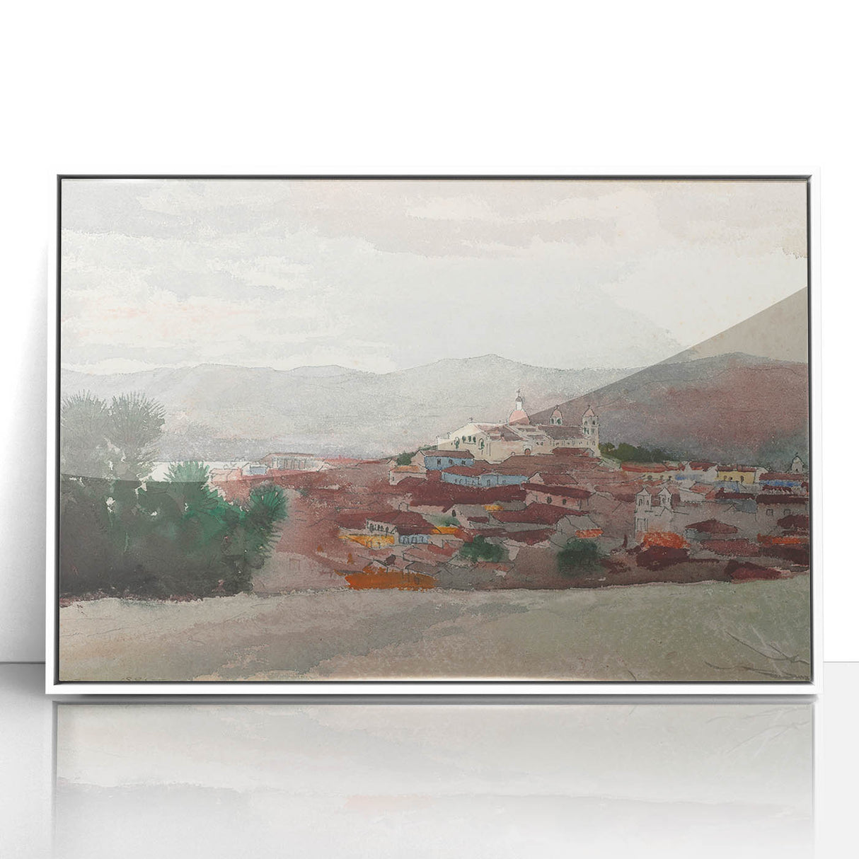 Realism Cityscape Art Print - Santiago de Cuba by Winslow Homer