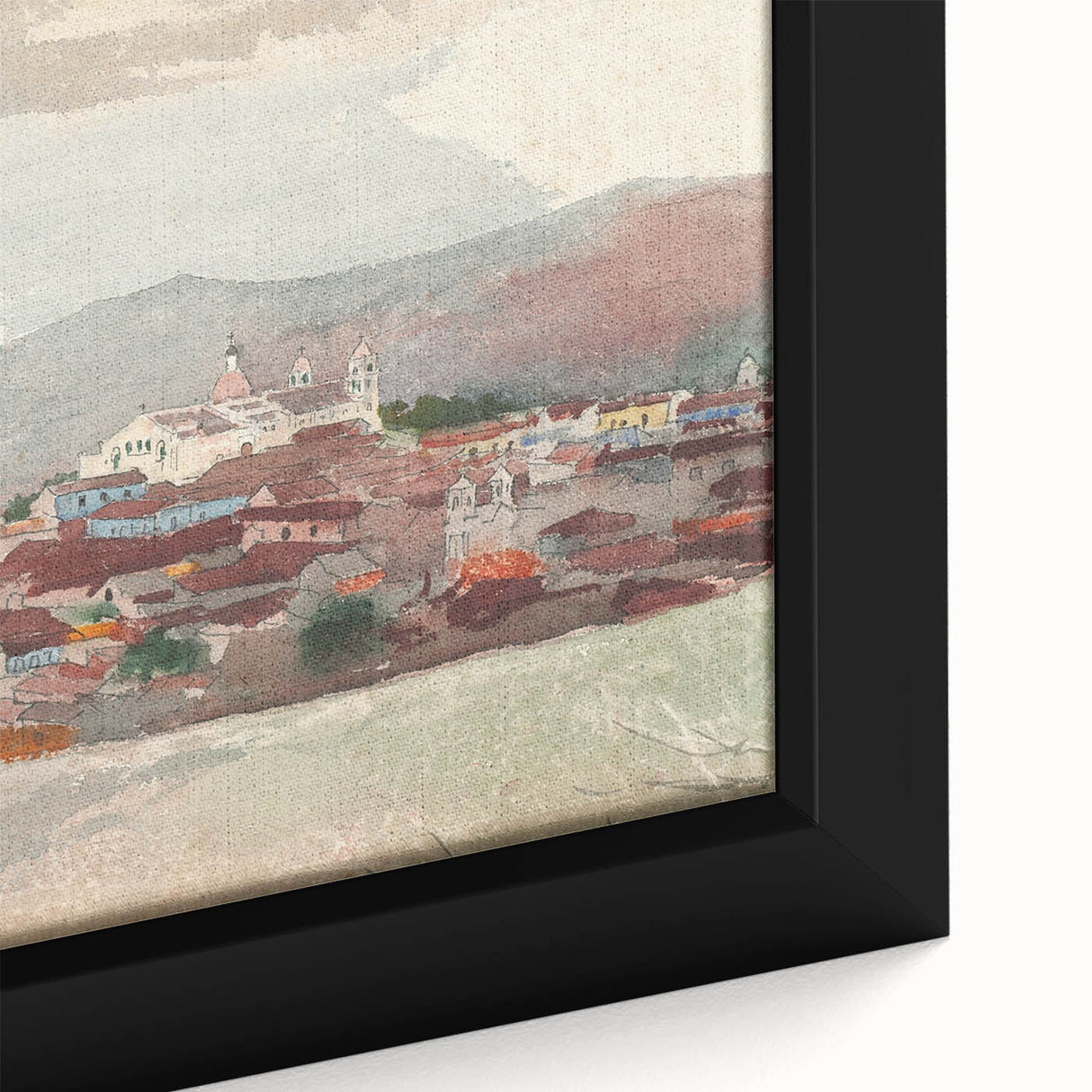 Realism Cityscape Art Print - Santiago de Cuba by Winslow Homer