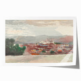 Realism Cityscape Art Print - Santiago de Cuba by Winslow Homer