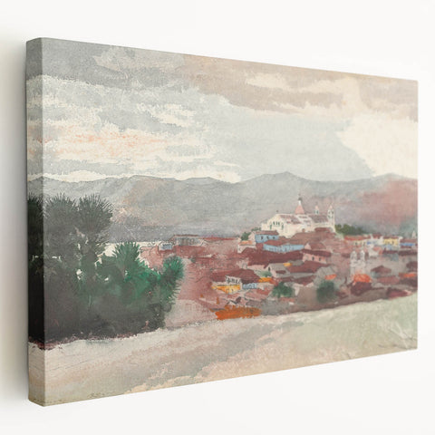 Realism Cityscape Art Print - Santiago de Cuba by Winslow Homer