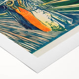 Expressionist Art: The Girls on the Bridge | Vibrant Munch Wall Art