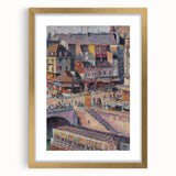 Impressionist Cityscape - Pont Saint-Michel by Luce Wall Art Print