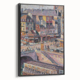 Impressionist Cityscape - Pont Saint-Michel by Luce Wall Art Print