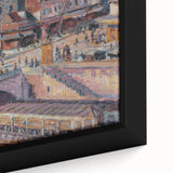 Impressionist Cityscape - Pont Saint-Michel by Luce Wall Art Print