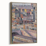 Impressionist Cityscape - Pont Saint-Michel by Luce Wall Art Print