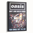 Oasis Don’t Look Back in Anger Poster - Retro Wall Art for Music Lovers