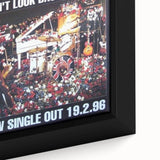 Oasis Don’t Look Back in Anger Poster - Retro Wall Art for Music Lovers