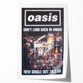 Oasis Don’t Look Back in Anger Poster - Retro Wall Art for Music Lovers