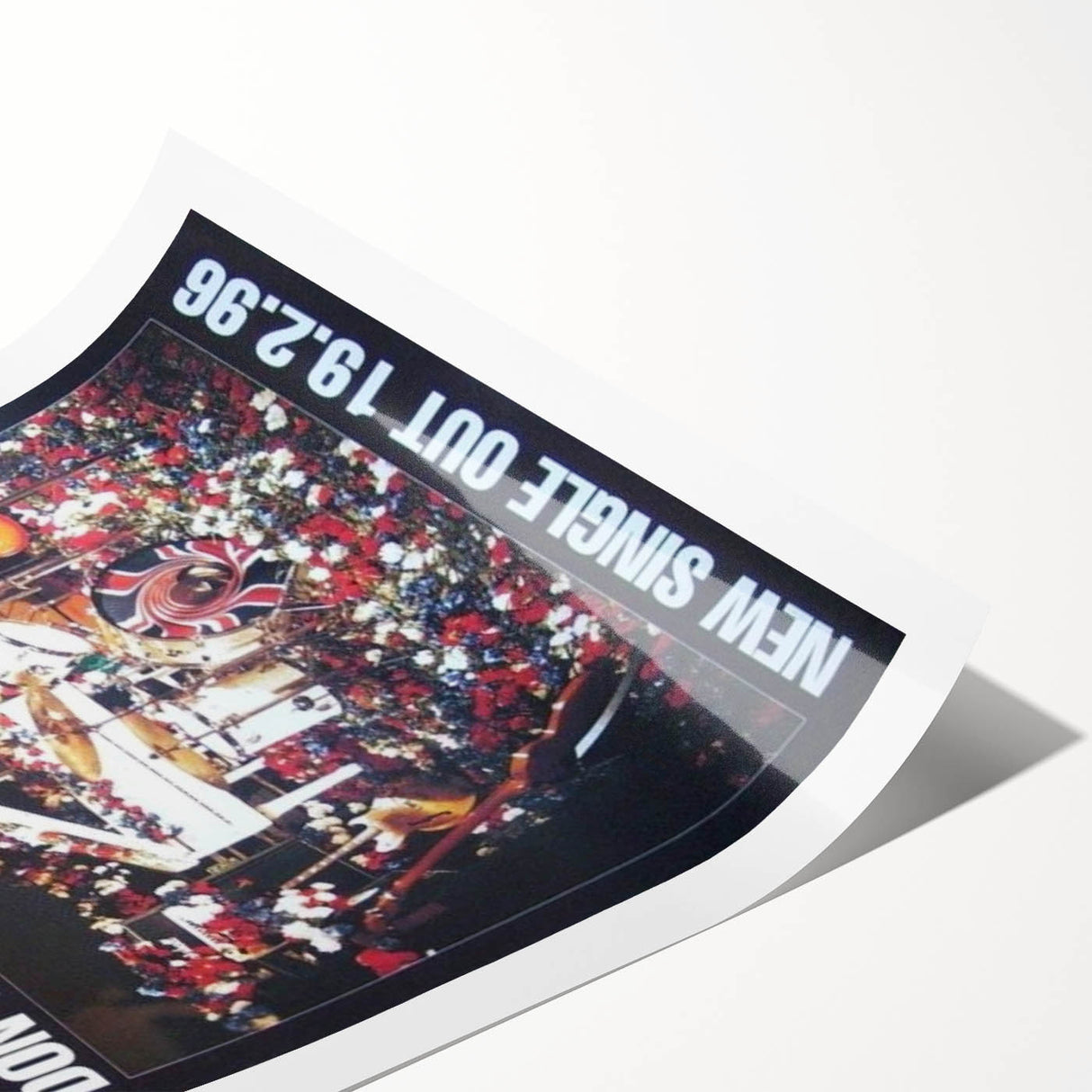 Oasis Don’t Look Back in Anger Poster - Retro Wall Art for Music Lovers