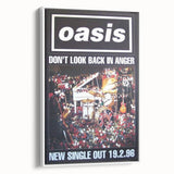 Oasis Don’t Look Back in Anger Poster - Retro Wall Art for Music Lovers