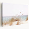 Large abstract canvas print with vibrant summer hues, ideal for kitchen wall art.