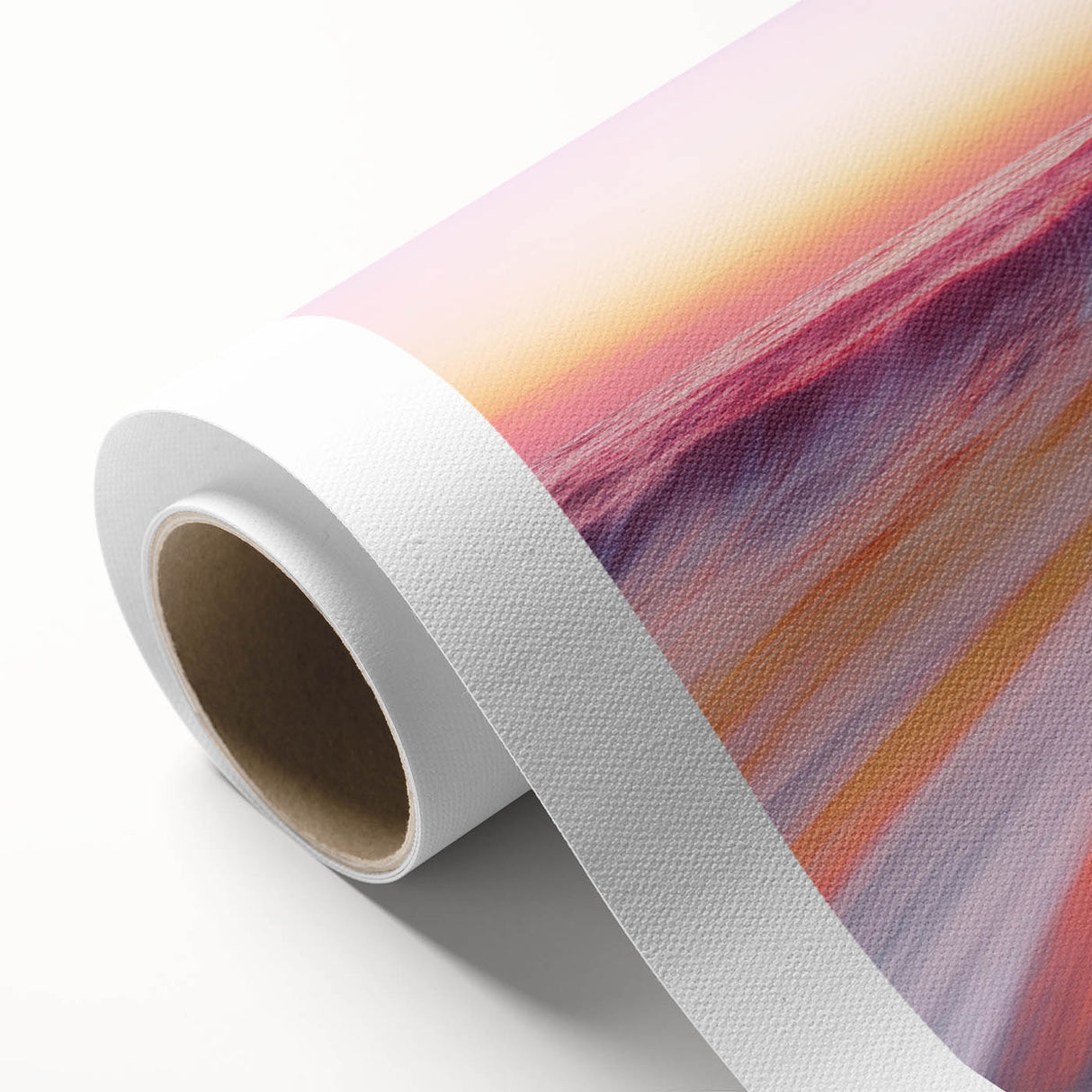 Sunset Ocean Waves – Dynamic Abstract Motion Wall Art