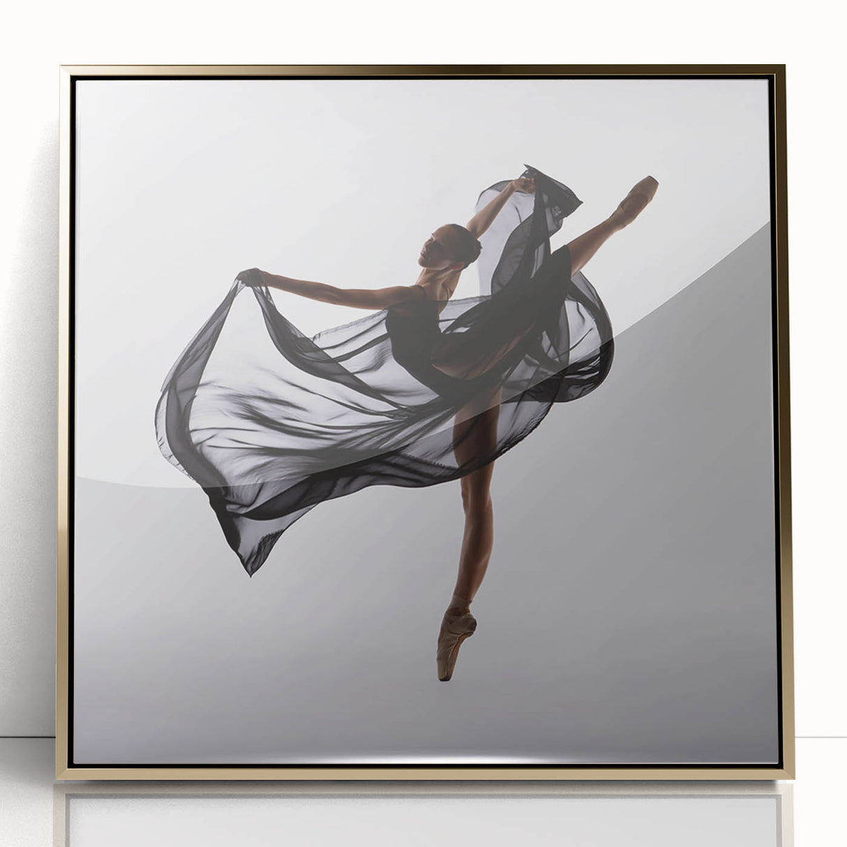 Grace in Motion – Modern Figure Wall Art in Emotive Photography