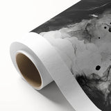 Fluid Black and White Abstract Bedroom Wall Art – Framed & Canvas