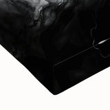 Fluid Black and White Abstract Bedroom Wall Art – Framed & Canvas