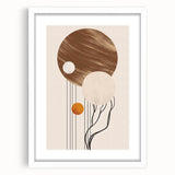 Canvas Art for Dining Area - Contemporary Geometric Wall Decor