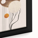 Canvas Art for Dining Area - Contemporary Geometric Wall Decor