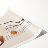 Canvas Art for Dining Area - Contemporary Geometric Wall Decor