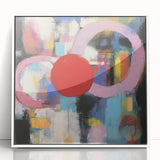 Colorful Abstract Wall Art – Large Modern Canvas for Living Room