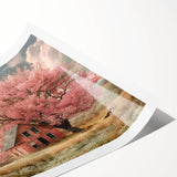 Extra large wall art featuring line art flowers in black on white, rolled canvas, ideal for large living room decor.