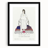 Elegant Art Deco Wall Art - Les Beaux Jours de Fez Fashion Print