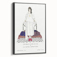 Elegant Art Deco Wall Art - Les Beaux Jours de Fez Fashion Print