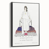 Elegant Art Deco Wall Art - Les Beaux Jours de Fez Fashion Print