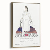 Elegant Art Deco Wall Art - Les Beaux Jours de Fez Fashion Print