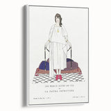 Elegant Art Deco Wall Art - Les Beaux Jours de Fez Fashion Print