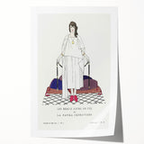 Elegant Art Deco Wall Art - Les Beaux Jours de Fez Fashion Print