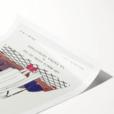 Elegant Art Deco Wall Art - Les Beaux Jours de Fez Fashion Print