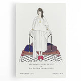 Elegant Art Deco Wall Art - Les Beaux Jours de Fez Fashion Print