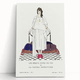 Elegant Art Deco Wall Art - Les Beaux Jours de Fez Fashion Print