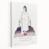 Elegant Art Deco Wall Art - Les Beaux Jours de Fez Fashion Print