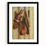 Baroque and Rococo Wall Art | Antique Musical Instruments Still Life