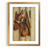 Baroque and Rococo Wall Art | Antique Musical Instruments Still Life