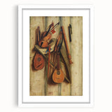 Baroque and Rococo Wall Art | Antique Musical Instruments Still Life