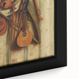 Baroque and Rococo Wall Art | Antique Musical Instruments Still Life