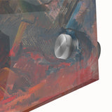 Expressionist Hunting Scene – Bold Abstract Boar Hunt Canvas Art