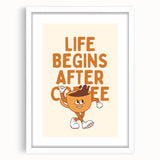 Textured abstract art print featuring neutral and earthy tones, framed with a white mat, ideal for bedroom wall decor.