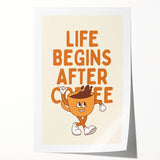 Extra large rolled print featuring a vibrant floral design, ideal for art wall dining room or bathroom.