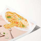 Extra large wall art featuring black and white line art of flowers on a rolled print, suitable for large living room decor.