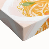 Large art canvas depicting a black and white landscape painting, ideal for bedroom wall decor.