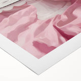 Art deco poster featuring assorted pastries in muted pastel tones on rolled canvas, suitable for dining room decor.