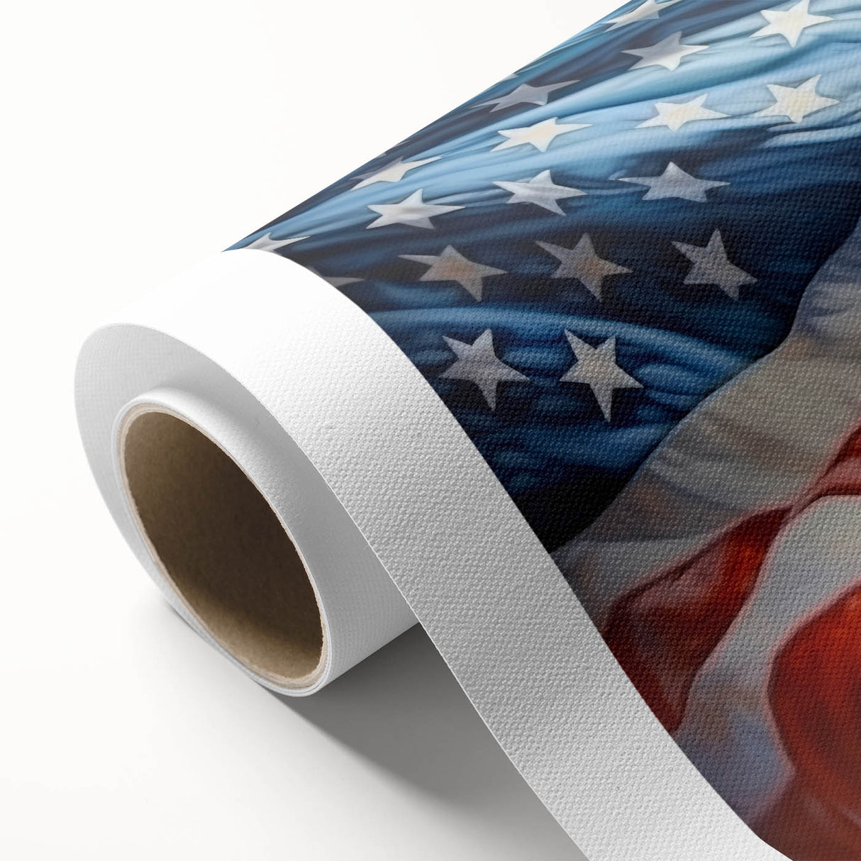 Waving American Flag - Independence Day Wall Art for Patriotic Decor